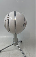 Load image into Gallery viewer, Blue Snowball Ice White Silver-Tone Tripod Stand USB Microphone Untested
