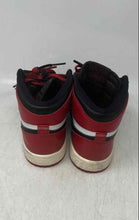 Load image into Gallery viewer, Nike Unisex Kids Air Jordan 1 High OG FD1412-106 Black Red Sneakers Shoes Sz 2Y
