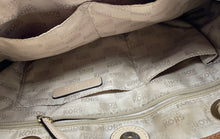Load image into Gallery viewer, Michael Kors Womens Brown Leather Inner Pockets Double Handle Tote Handbag

