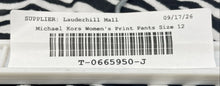 Load image into Gallery viewer, Michael Kors Womens White Black Animal Print Wide-Leg Cropped Pants Size 12
