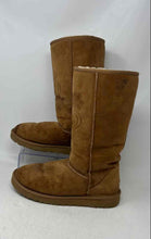Load image into Gallery viewer, UGG Womens Classic Tall Beige Round Toe Winter Boot Size 8
