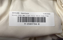 Load image into Gallery viewer, Pronto Uomo Mens Light Beige Cotton Long Sleeve Slim Fit Dress Shirt Sz 16 34/35
