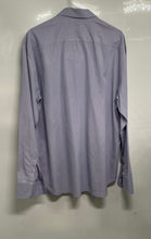 Load image into Gallery viewer, Armani Collezioni Mens Purple Striped Long Sleeve Spread Collar Dress Shirt Sz L
