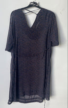 Load image into Gallery viewer, Love 21 Womens Multicolor Printed V-Neck Short Sleeve Shift Dress Size S/P
