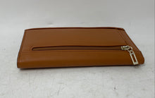 Load image into Gallery viewer, Guess Womens Brown Leather Card Holder Fold Over Snap Tri-Fold Wallet
