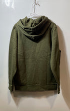 Load image into Gallery viewer, Under Armour Mens Green Long Sleeve Adjustable Drawcord Pullover Hoodie Size M
