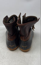 Load image into Gallery viewer, Sperry Womens Saltwater Duck STS91176 Brown Black Lace-Up Booties Size 8M
