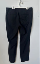 Load image into Gallery viewer, Tory Burch Womens Black Regular Fit Straight-Leg Flat Front Trouser Pants Size 6

