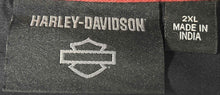 Load image into Gallery viewer, Harley-Davidson Mens Multicolor Cotton Short Sleeve Button-Up Shirt Size 2XL
