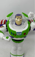 Load image into Gallery viewer, Disney Parks Buzz Lightyear Multicolor Light Up Talking Spinning Toy Story
