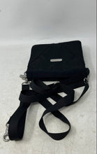 Load image into Gallery viewer, Baggallini Womens Black Inner Pockets Detachable Strap Crossbody Handbag

