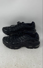 Load image into Gallery viewer, Nike Kids Air Max Plus CD0609-001 Black Lace-Up Sneakers Shoes Size 7Y
