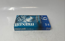 Load image into Gallery viewer, Maxell GX-Silver T-120 6-Hour High Quality Blank VHS Videocassette Sealed
