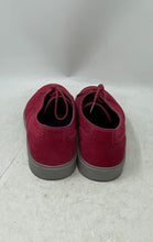 Load image into Gallery viewer, Cole Haan Mens Red Suede Round Toe Lace-Up Oxford Sneaker Shoes Size 9.5M

