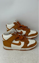 Load image into Gallery viewer, Nike Mens Dunk High DV7223-800 Brown White Printed Leather Sneaker Shoes Size 7
