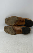 Load image into Gallery viewer, Meucci Womens Brown Woven Round Toe Slip-On Block Heel Loafer Shoes Size 8.5M
