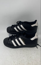 Load image into Gallery viewer, Adidas Unisex Kids Superstar B23642 Black Low Top Lace-Up Sneaker Shoes Size 3.5
