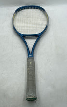 Load image into Gallery viewer, Yonex Adult Gray And Blue Graphite Composite Wide Body Tennis Racket
