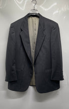 Load image into Gallery viewer, Pierre Cardin Mens Gray Wool Two Button Blazer &amp; Pants 2 Piece Suit Set Sz 58/46
