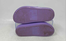 Load image into Gallery viewer, Mini Melissa Girls Cloud Purple Open Toe Care Bears Slingback Sandals Size 11
