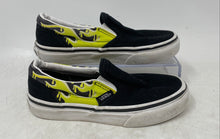 Load image into Gallery viewer, Vans Kids Classic Off The Wall 507452 Black Yellow Sneaker Shoes Size 12.5
