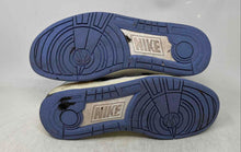Load image into Gallery viewer, Nike Mens Full Force Low White Blue Leather Low Top Lace-Up Sneaker Shoes Sz 11
