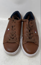 Load image into Gallery viewer, Tommy Hilfiger Mens Brecon Brown Leather Lace-Up Sneaker Shoes Size 7
