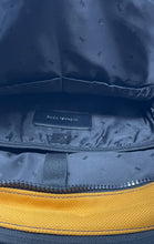 Load image into Gallery viewer, Michael Kors Mens Kent Sport Utility Mustard Black Adjustable Strap Zip Backpack
