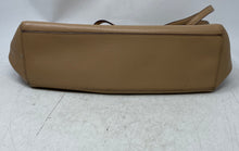 Load image into Gallery viewer, DKNY Womens Brown Leather Inner Pockets Double Handle Tote Handbag
