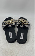 Load image into Gallery viewer, Steve Madden Womens Delay Multicolor Open Toe Slip-On Slide Sandals Size 8M
