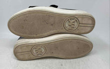 Load image into Gallery viewer, Michael Kors Womens Bella White Black Snakeskin Slip-On Sneaker Shoes Size 9.5M

