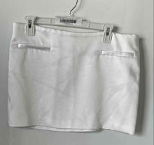 Load image into Gallery viewer, Zara Womens White Pockets Side Zip Short Length Mini Skirt Size Medium
