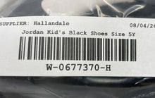 Load image into Gallery viewer, Nike Kids Jordan Max Aura 4 DQ8404-002 Black Lace-Up Sneaker Shoes Size 5Y

