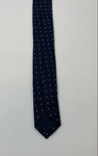 Load image into Gallery viewer, Brooks Brothers Mens Blue White Printed Adjustable Long Designer Tie
