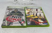 Load image into Gallery viewer, Assorted Xbox 360 Mixed Variety Sports Video Games Lot Of 6 Pieces Not Tested
