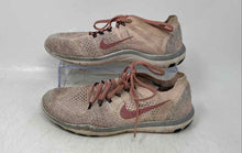 Load image into Gallery viewer, Nike Womens Free Focus Flyknit 2 Nude Pink Low Top Lace-Up Sneaker Shoes Size 6
