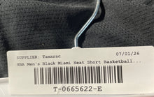 Load image into Gallery viewer, Nike Mens Black NBA Miami Heat Elastic Waist Basketball Athletic Shorts Size M
