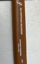 Load image into Gallery viewer, Gia M447 Brown Baroque Fingering Woodwind Instrument Soprano Recorder With Case
