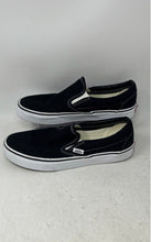 Load image into Gallery viewer, Vans Unisex Classic 751505 Black Low Top Slip-On Sneaker Shoes Size M 8 W 9.5
