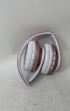 Load image into Gallery viewer, WXY Pink Foldable Bluetooth Wireless Over The Ear Headphones w/ Case Not Tested
