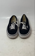 Load image into Gallery viewer, Vans Mens Authentic 721565 Black Lace-Up Low Top Sneaker Shoes Size M6.5 W8
