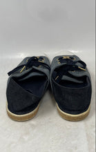 Load image into Gallery viewer, Michael Kors Womens Kristy Blue White Denim Lace-Up Slide Sneakers Shoes Size 9M
