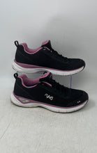 Load image into Gallery viewer, Ryka Womens Rayne Black Purple Low Top Lace-Up Sneaker Shoes Size 9.5W

