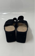 Load image into Gallery viewer, Aldo Womens Black Suede Open Toe Slip-On Block Heel Slide Sandals Size 7.5

