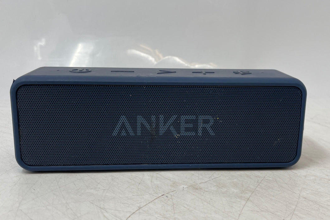 Anker Soundcore 2 Blue Bluetooth Wireless Music Speaker Not Tested