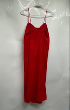 Load image into Gallery viewer, Abercrombie &amp; Fitch Womens Red Sleeveless Sweetheart Neck Sheath Dress Size M
