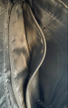 Load image into Gallery viewer, Fossil Womens Black Pebbled Leather Adjustable Strap Shoulder Crossbody Bag
