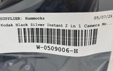 Load image into Gallery viewer, Kodak C300R Black White 2-In-1 Film And Print Instant Camera Not Tested
