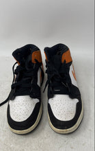 Load image into Gallery viewer, Nike Boys Air Jordan 1 Mid 554725-058 Black White Orange Sneakers Shoes Size 6Y
