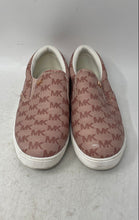 Load image into Gallery viewer, Michael Kors Womens Pink Signature Print Slip-On Sneaker Shoes Size 5
